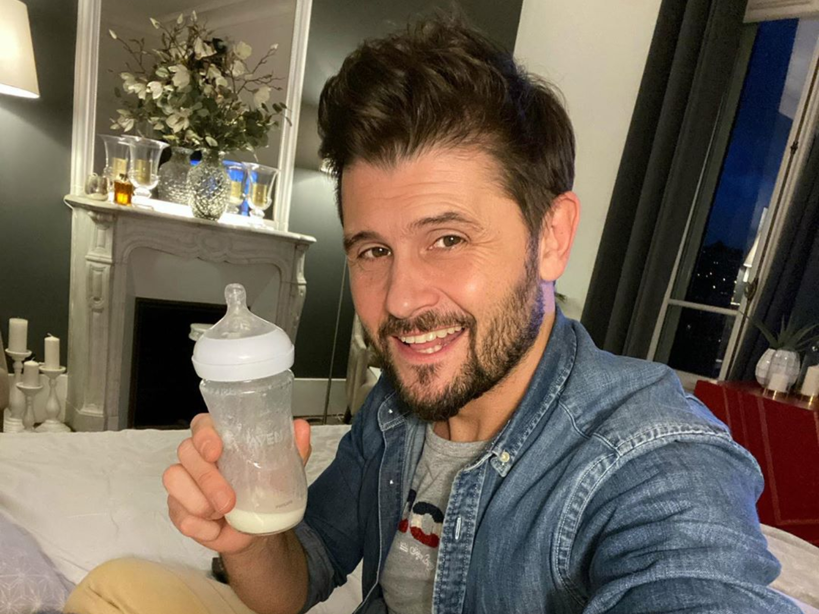 Christophe Beaugrand dévoile enfin le visage de son fils Valentin !